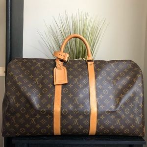 Authentic Louis Vuitton Keepall 55